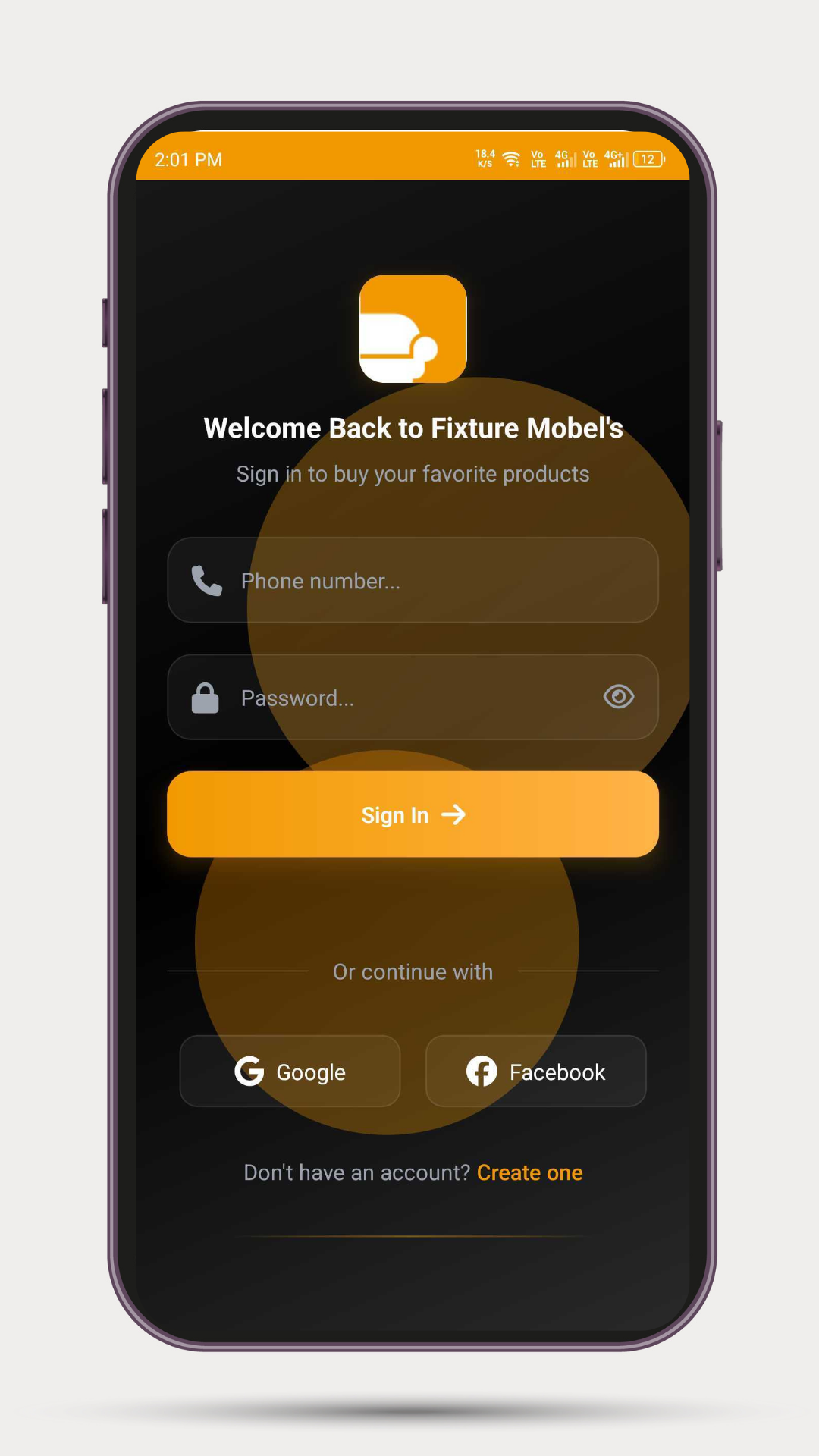 Fixture's Mobel App